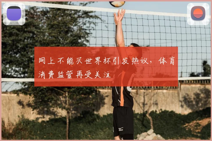 网上不能买世界杯引发热议，体育消费监管再受关注